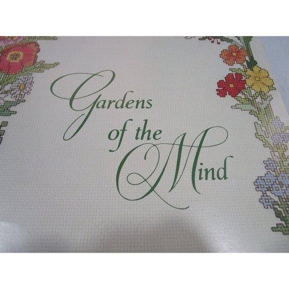 Gardens of the Mind Counted Cross Stitch Patterns Gloria & Pat 1983 Book 19 GUC - Picture 2 of 12